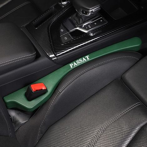 (Vert gauche) Bouchon de couture de siège auto neuf, bande d'étanchéité pour couture de siège, protection anti-chute pour Passat B5 B6 B7 B8 CC (1/5)