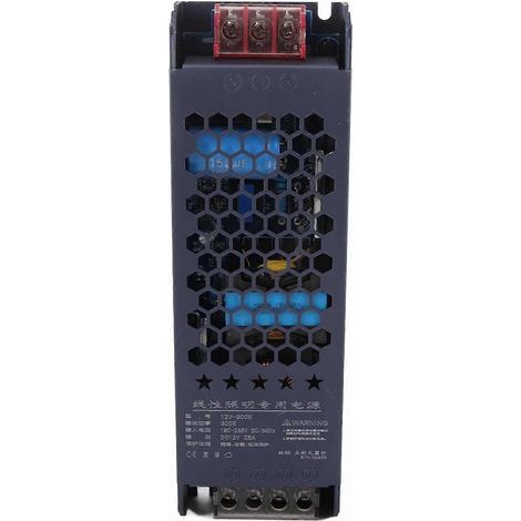 Alimentation à découpage pour LED, transformateur magnétique, noir, bande longue, 300 W, 175–250 V CA (1/4)