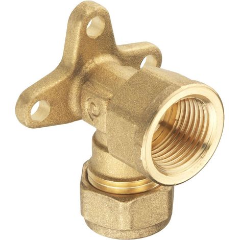 Klemmring Wandscheibe Ø 15 mm / IG 1/2 Halterungen & Rohrschellen