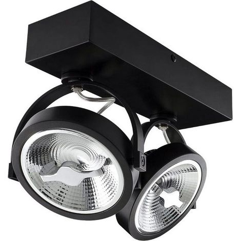 Foco LED 30W CREE de Superficie Direccionable AR111 Regulable Negro 4000K Blanco Neutro (1/5)