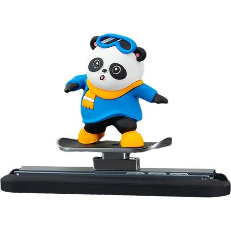 Décorations de Tableau de Bord, Ornement de Tableau de Bord, Figurine d'ours animé, Accessoire de Tableau de Bord, Ornements de balançoire de Voiture coulissants Amusants pour Tableau de Bord de (1/5)