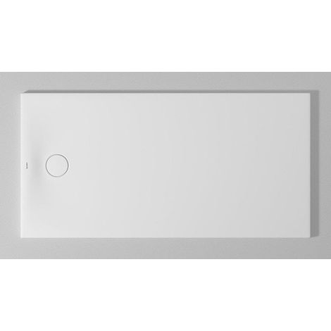 Bac à douche DU Tempano. rectangle 1600x800mm. blanc
