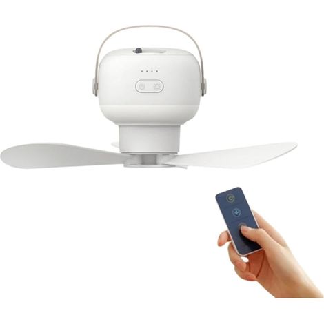 Ventilateur de camping, glacière pour tente, ventilateur électrique rechargeable par USB, télécommande, 7200 mAh (1/5)