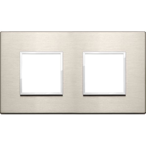 VIMAR - 21643.04 Placca 4M (2+2) int71 bronzo chiaro