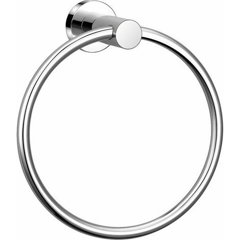 PORTASCIUGAMANI BAGNO AD ANELLO CROMATO "AQUA" MAURER (1/2)