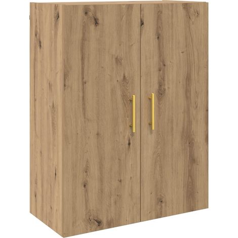 vidaXL  Wall Cabinet  Artisan Oak 69.5 x 34 x 90 cm Engineered Wood