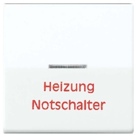 JUNG AS591HWW ROCKER EMERGENCY HEATING SWITCH) [GERMAN TEXT] BY JUNG