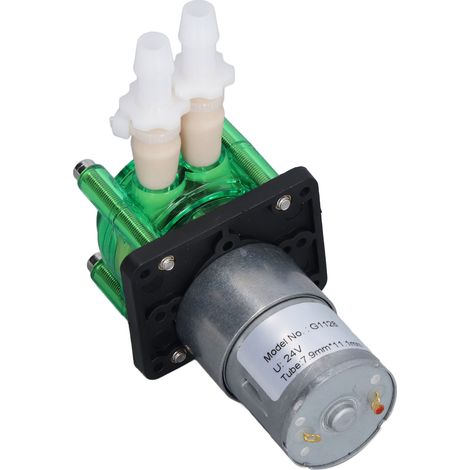 Selbstansaugende Peristaltikpumpe, hohe Fördermenge 700 ml/min, korrosionsbeständig, BPT-Schlauch, Vakuumdosierung, 24 V DC, 300 mA (1/5)