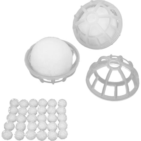Filtre à billes pour aquarium, billes de bactéries nitrifiantes, média de filtration pour la purification de l'eau des aquariums. (1/5)