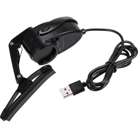 Eosnow Motorradhelm Wischer, 2W wasserdichte USB -Windschutzscheibe Mini Electric (1/5)