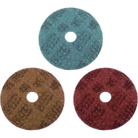 Disque abrasif Scotch Brite™ SC DH auto agrippant bleu grain très fin 3M 1155526