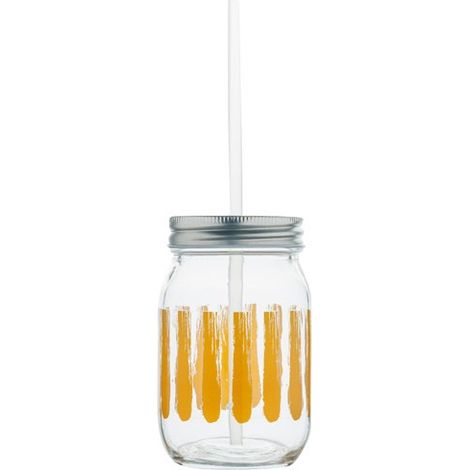 Brisa Mason Jar 47cl Jaune - Cosy Et Trendy Billiet