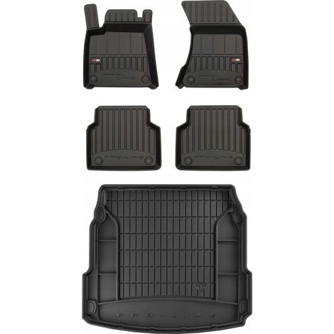 SET 3D Alfombrillas y alfombrilla para maletero Audi A8 D4 sedán 2009-2017 (1/5)