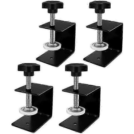 Gabarit de fixation pour panneau avant de tiroir, pince en C, guide de perçage pour tiroir de 3 mm d'épaisseur, pince en U (lot de 4) NEUF (1/5)