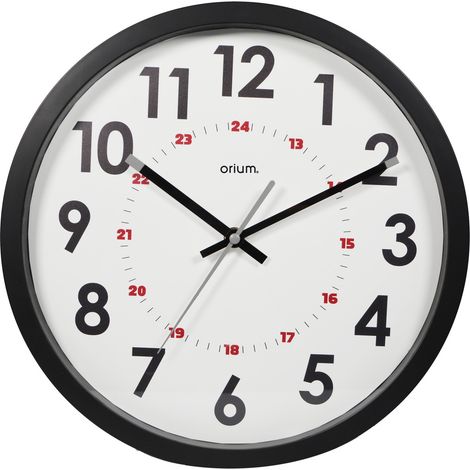 Horloge double affichage Ø30cm - Orium (1/4)