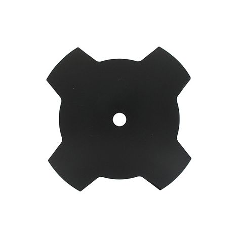 Lame 4 Dents Pleine Adaptable Pour Débroussailleuse - Coupe De 255mm, Alésage: 20mm, épaisseur: 1,5mm.