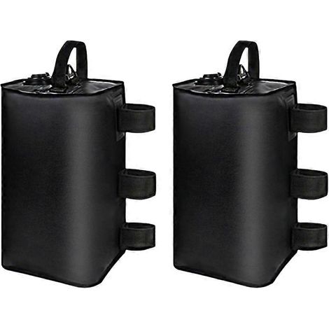 Lot de 2 poids à eau de 10 L pour tente, résistants au vent, pour piquets de tente anti-basculement. (1/5)