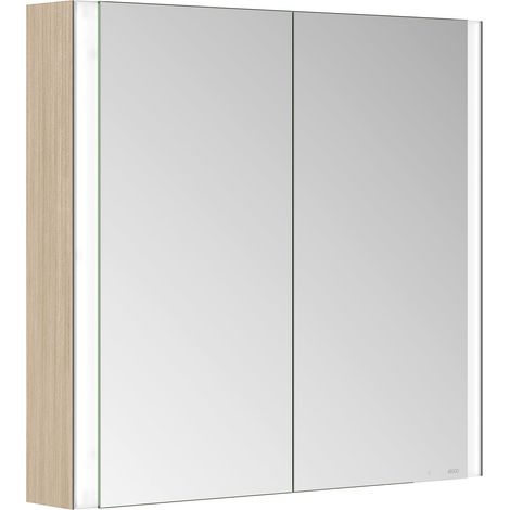 KEUCO SOMARIS Armoire de toilette murale 2 portes, 800mm, (1/5)