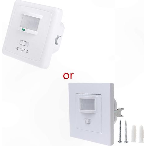 Détecteur de mouvement PIR infrarouge à ondes manuelles, variateur LED 220-240V, interrupteur mural tactile pour éclairage LED, capteur de présence sans contact (1/5)