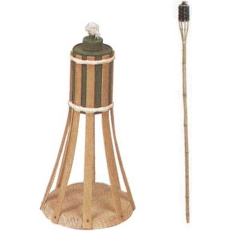 Linterna de bambú de 130 cm Vette 01084