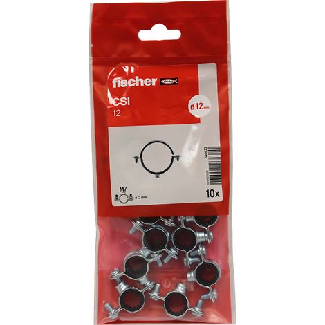 10 colliers simple isophonique 7x150 Ø12 - Fischer (1/3)