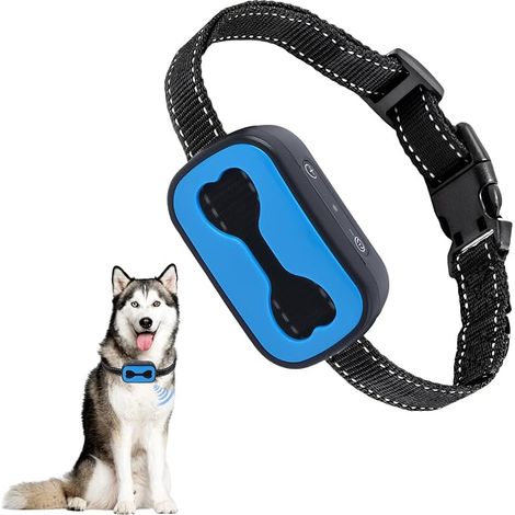 Anti-Barking Collar for Dogs, Vibration/Sound, Bark Detection Collars, Vibrating Collar, Adjustable Strap for Puppy Chihuahua Small Large Dog (1/5)