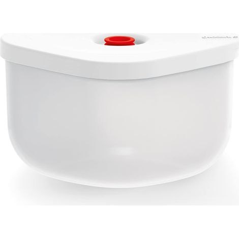 Guzzini - SAVE IT Contenitore Sottovuoto Alto (M) - Bianco, 16,3x16,3xh11 cm  1150 cc - 11850411 (1/3)