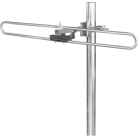 Antena dab exterior pasivo rango de recepcion 0 50 km ganancia 4 db aluminio