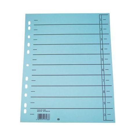 Soennecken Trennblatt oeco 1457 A4 230g Karton bl 100St. (1/2)