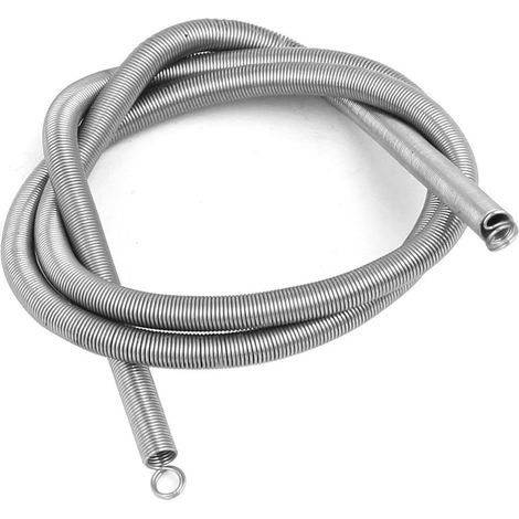 Ressort de Traction Ressort de Tension Ressorts d'Extension 0.3mmx3mmx300mm 304 Inoxydable Acier Argenté (1/3)