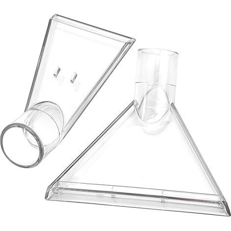 Buse Aspirateur Eau 38mm, Embout Shampouineuse Aspirateur, Buse D'extraction Pulvérisation, pour Accessoires Aspirateurs Humides Tapis Voiture Canapé (2 Pièces) (1/5)