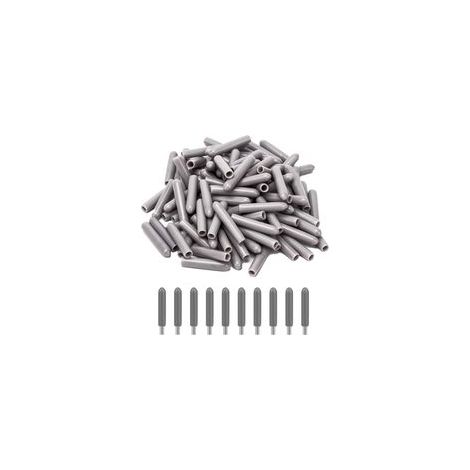 Lot De 100 Capuchons De Protection Pour Paniers À Vaisselle, Cache-Grilles Pour Lave-Vaisselle, Protection Antirouille Extra-Résistante(Gris). (1/5)