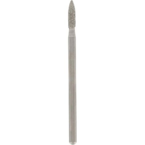 FRESA DREMEL TESTA CONICA DIAMANTATA DIAM. 2.4 MM (1/4)