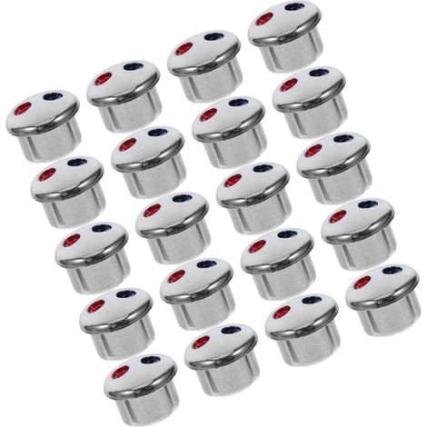 Boutons D’index de Poignée de Robinet Rouge Bleu Abs 20 Pièces (1/5)