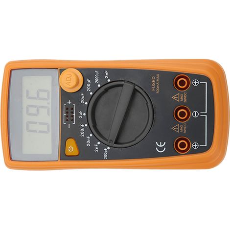 Testeur de Capacité Numérique Capacimètre de Précision Outil de Mesure pour Laboratoire et Production (1/5)