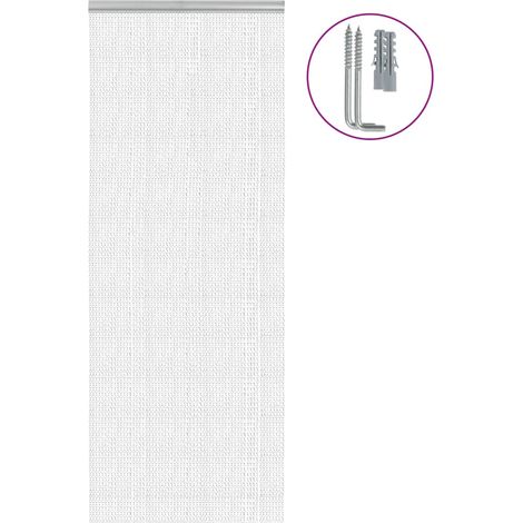 Mosquitera de cadena para puerta aluminio 80x201 cm