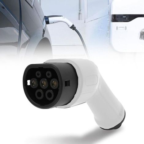Câble de charge pour véhicule électrique de type 2, prise de chargeur pour véhicule à énergie nouvelle 32 A, indice de protection IP44, kit adaptateur de charge pour véhicule électrique pour 2 PHEV EV (1/5)