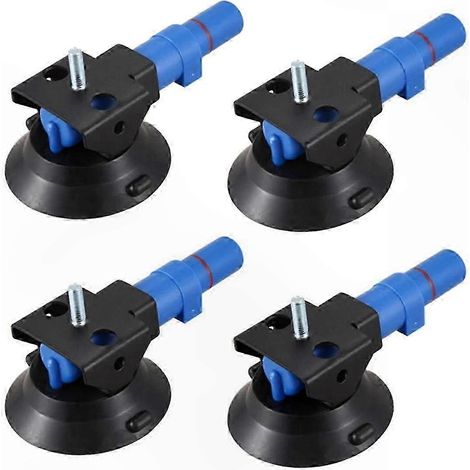 Ventouse concave robuste de 75 mm compatible avec les systèmes de pompes manuelles, avec goujons filetés M6. (1/5)