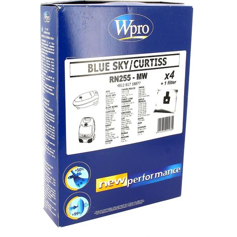 Sacchetti per vuoto da 10 per bluesky hoover (1/2)