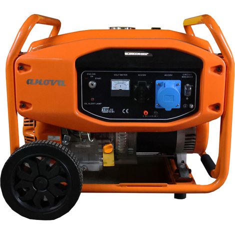 Groupe électrogène thermique - Moteur MA389 - 4 TEMPS - OHV - 389cc - Réservoir 28L - GC5500 ANOVA (1/4)