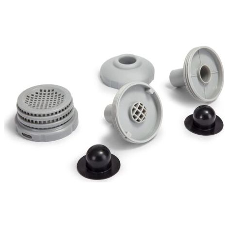 Pour Intex Petites crépines pour piscines - Lot de 2 (1/4)
