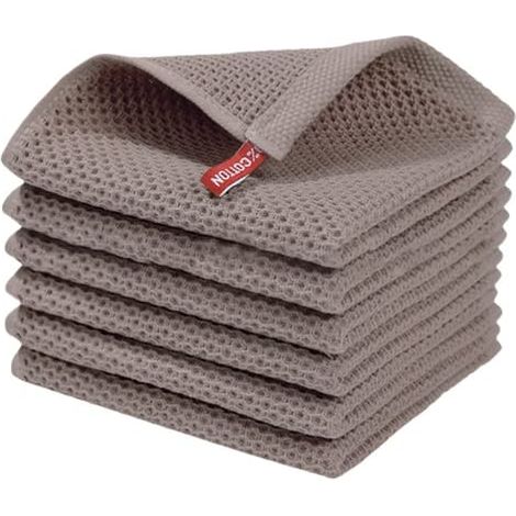 Torchons très absorbants, chiffons de nettoyage réutilisables pour la cuisine et le café (1/3)