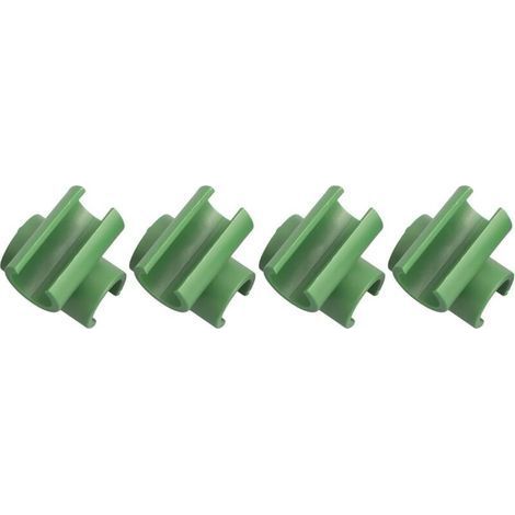 50pcs Plastic Gardening Plant Trellis Connectors for Garden Frame Fixed Rod(16mm) (1/5)