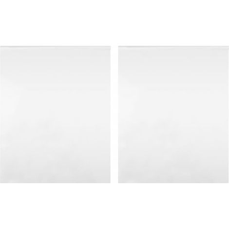 vidaXL Láminas espejo para ventana autoadhesivas 2 uds 45x150 cm PET (1/2)