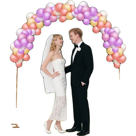 Arco de boda metálico, 2,3 m de alto, 0,7 m de ancho, 0,7 mm de grosor, apto para interiores y exteriores, elegante acabado dorado. (1/5)