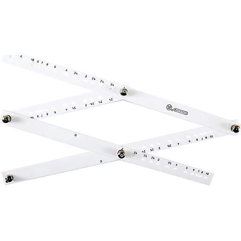 Gabarit d'angle, règle graduée, règle de dessin, règle à échelle avec zoom