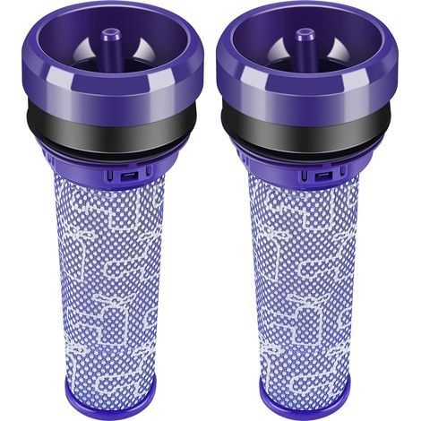 Pack de 2 filtres Dyson DC37 DC33C DC39 DC28C DC53 pré-filtre pré-moteur filtre aspirateur (1/4)