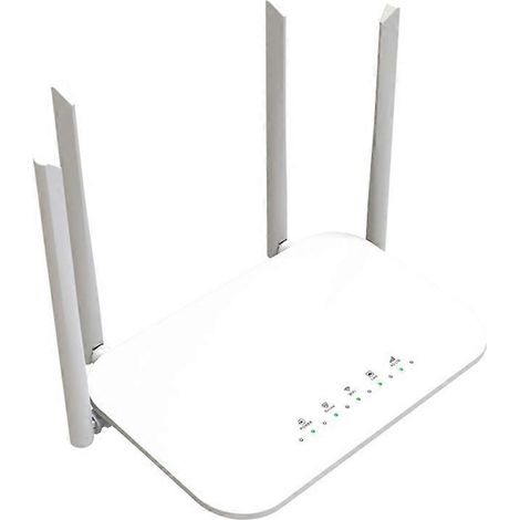 LC117 4G CPE Routeur Wi-Fi 4G avec emplacement pour carte SIM CAT4, 32 utilisateurs, RJ45 WAN LAN, modem sans fil LTE, routeur avec prise UE (LC117-EU) (1/5)
