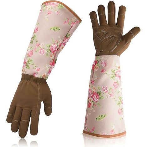 Gants de jardinage longs résistants aux perforations, protection pour jardinage et travaux extérieurs (1/4)