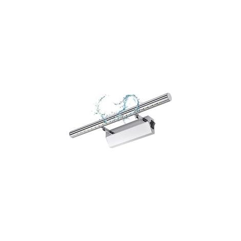 40cm applique salle de bain avec interrupteur LED 5W Lampe Salle de Bain Murale Lumière Tableau Étanche IP44 Réglable 180° Éclairage Décoration Meuble Toilette Maquillage